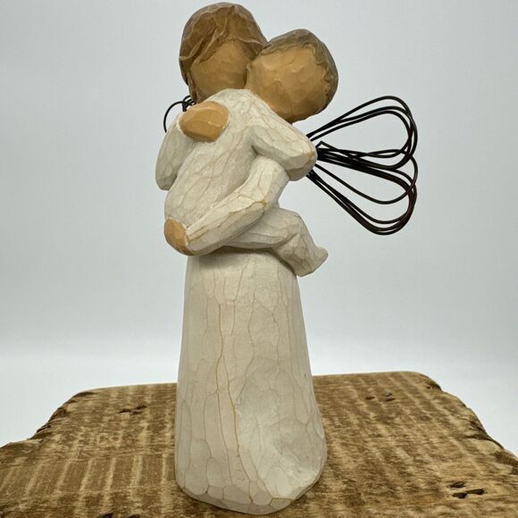 Willow Tree “Angel’s Embrace”. Sculpted Hand painted‎ Figure 2002 DEMDACO EUC - Picture 2 of 7